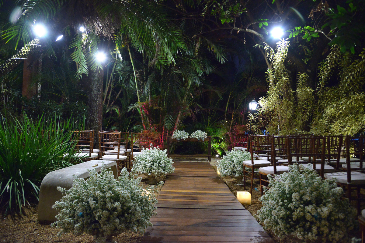 Decoração de Casamento No Restaurante Villa Tevere 