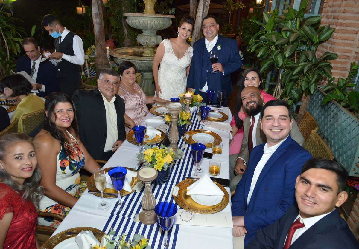 Recepção de Casamento no Villa Tevere Restaurante