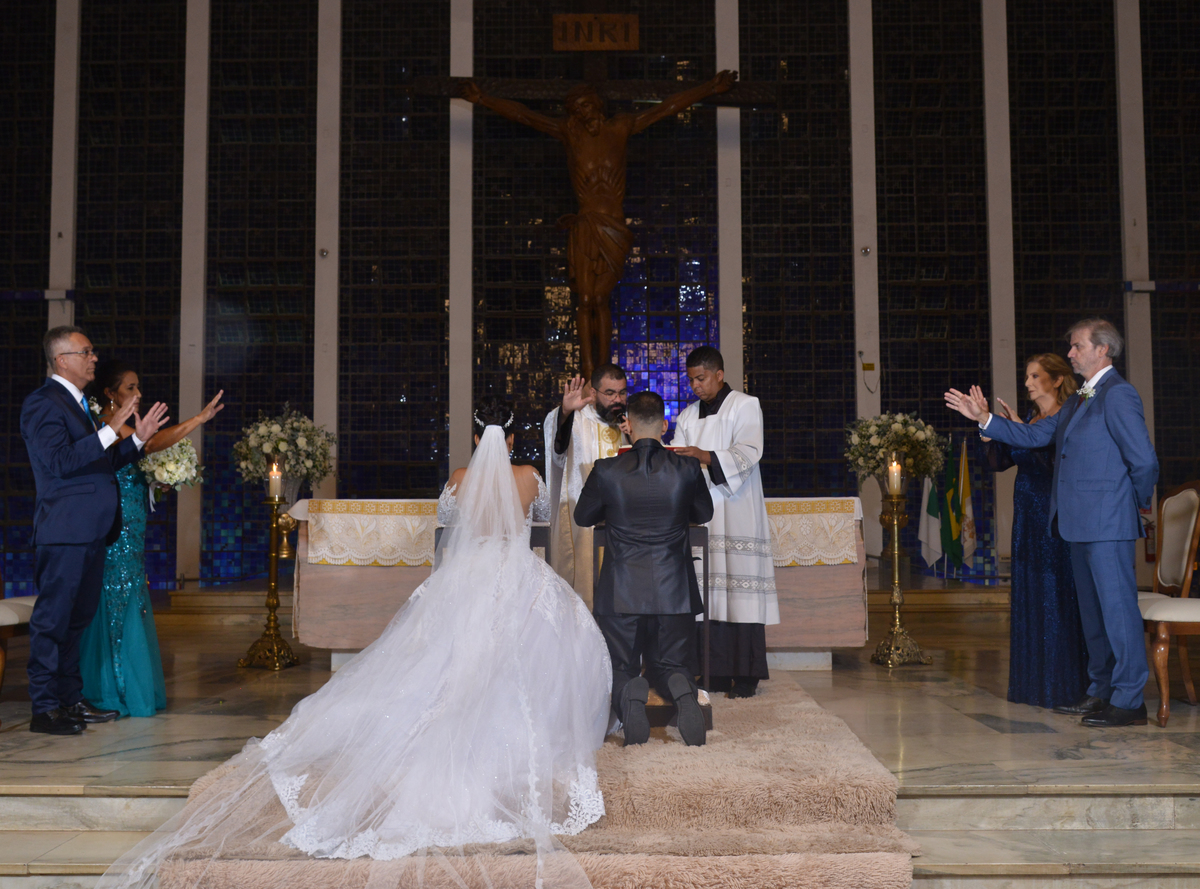 Casamento no Santuário São Joao Bosco Brasília