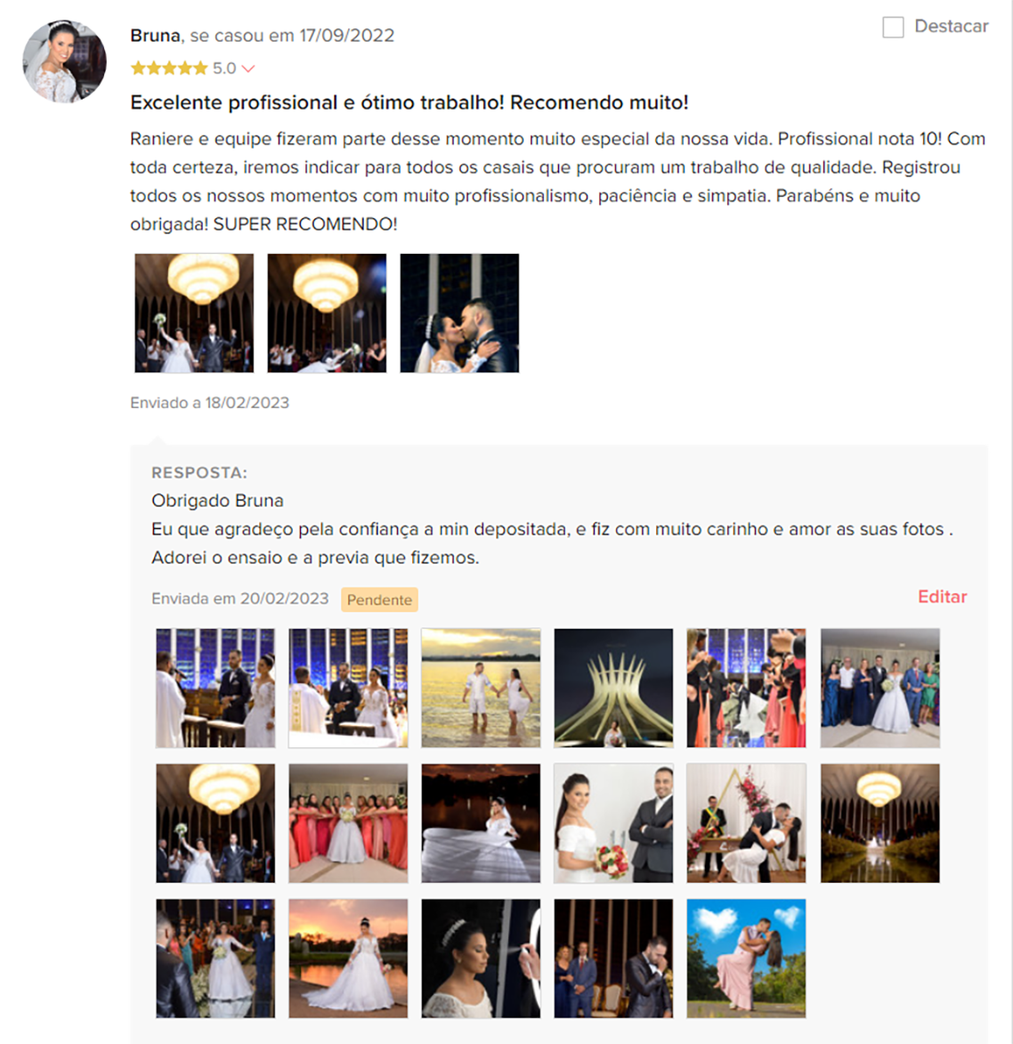 Depoimento Sobre o Fotografo Raniere Pedroza