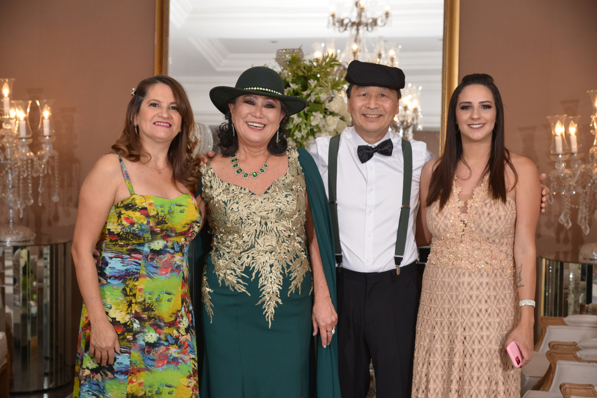 Comemoração de Aniversario de 40 Anos de Casados  Espaço da Corte