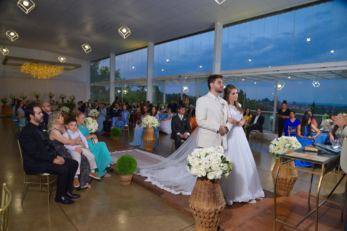Casamento no salão de festas Cerrado Eventos