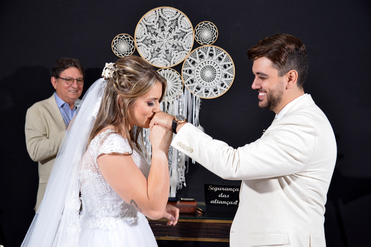 Casamento no salão de festas Cerrado Palace
