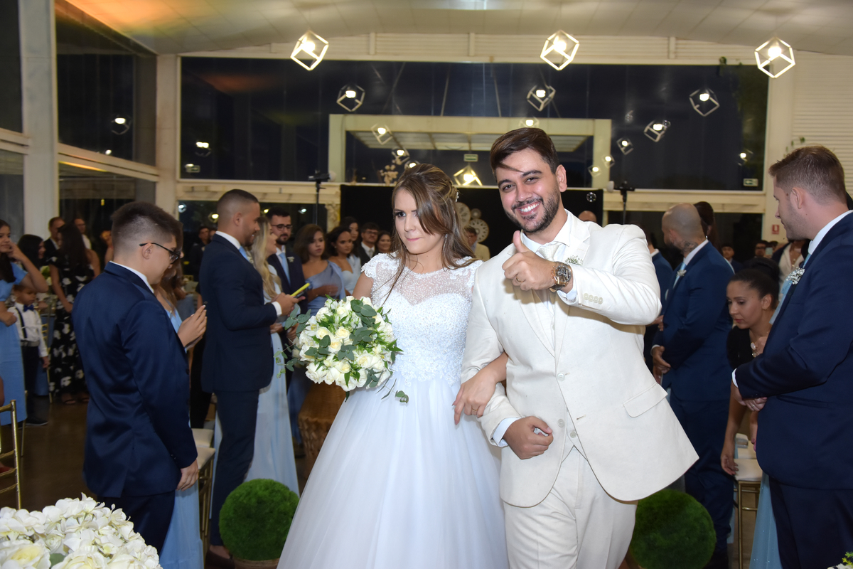 Casamento no salão de festas Cerrado Palace Eventos