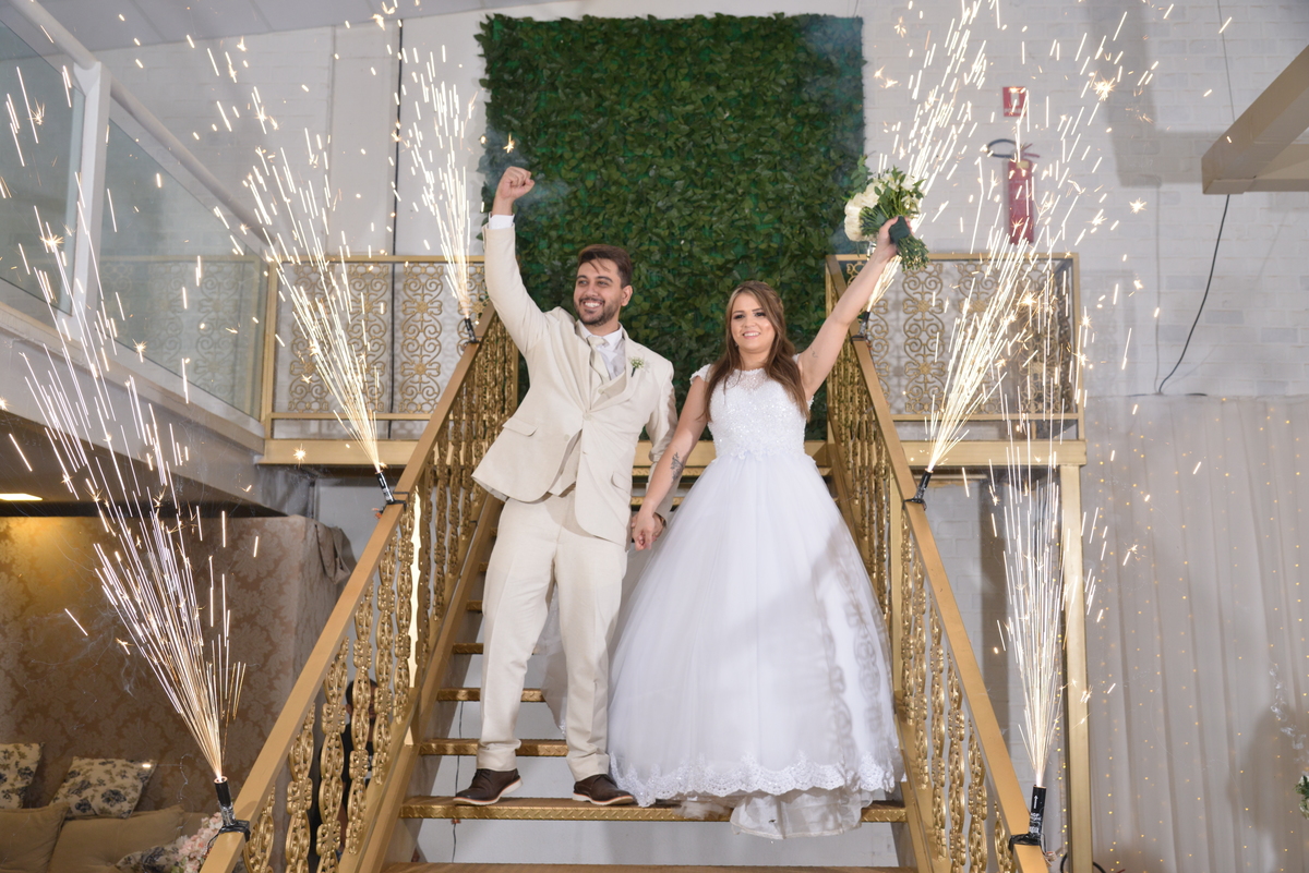 Fogos indoor para Casamento