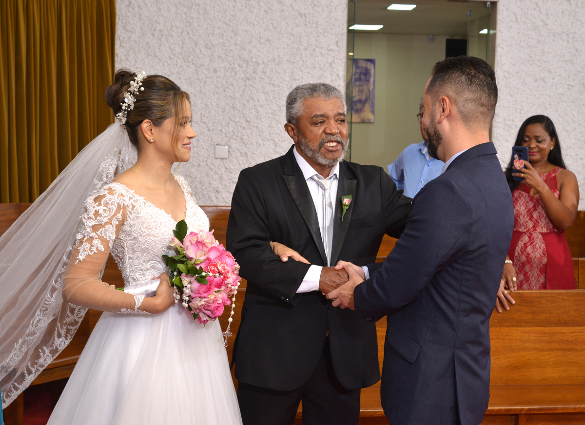 Celebração de Casamento na Paroquia  Imaculada Conceição