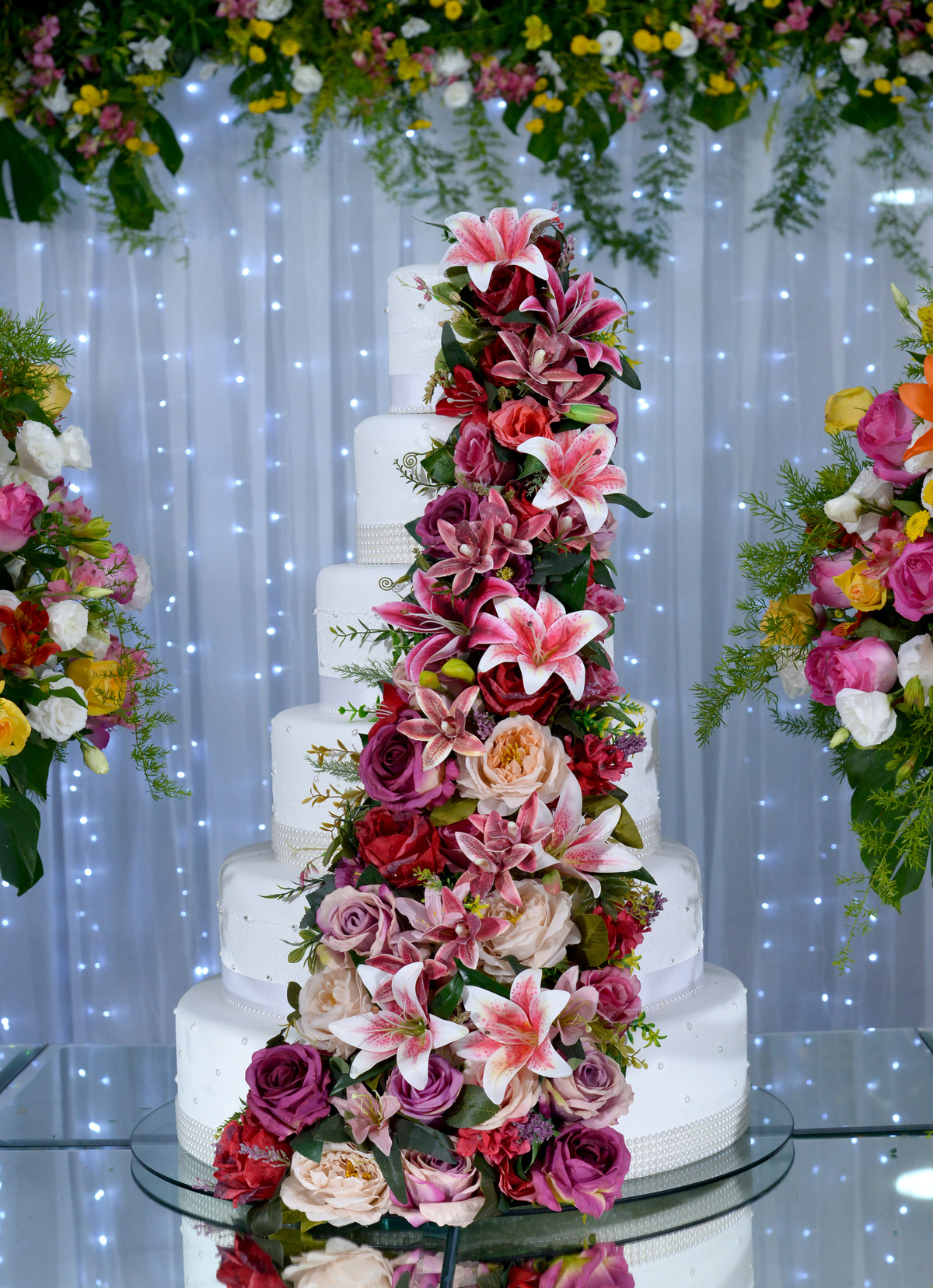 Decoração de Bolo de Casamento