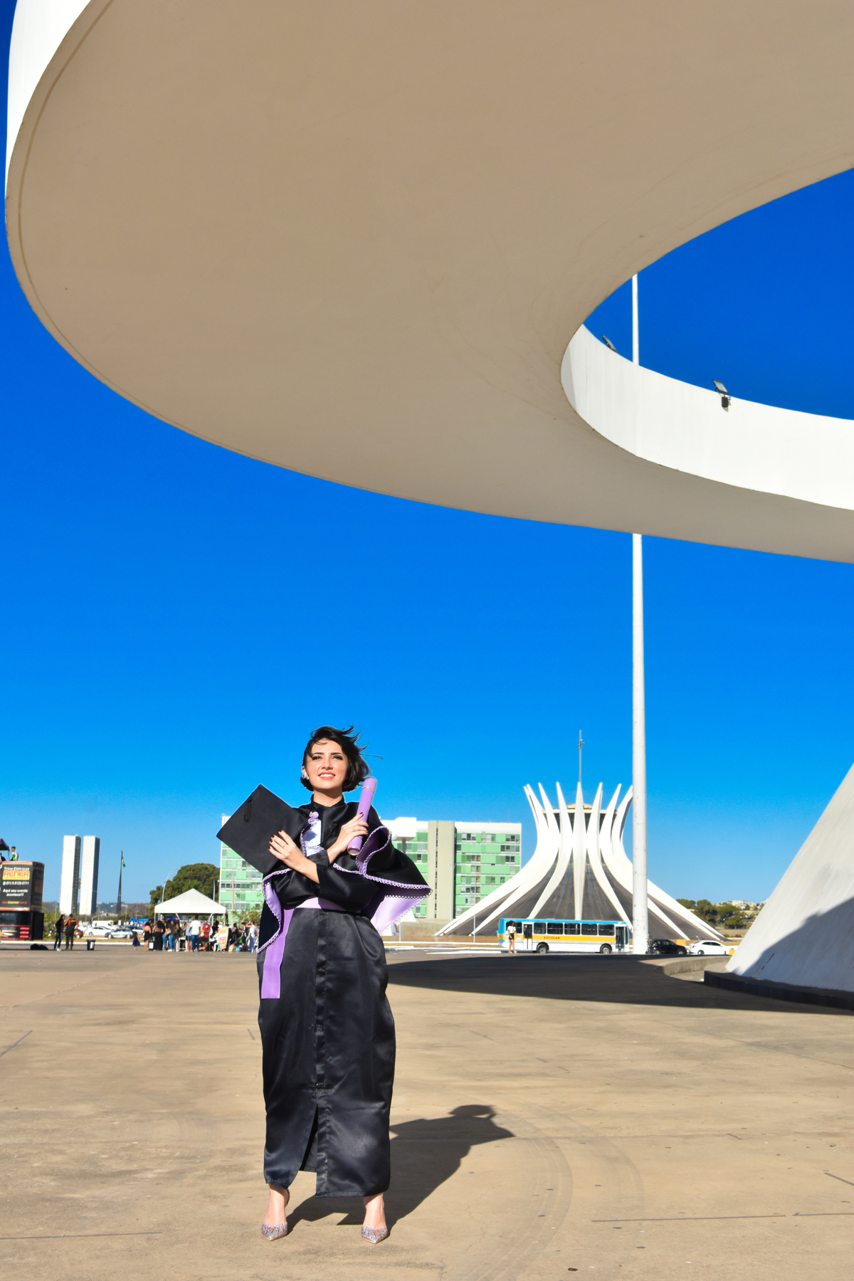 Ensaio fotográfico de formada em Brasília