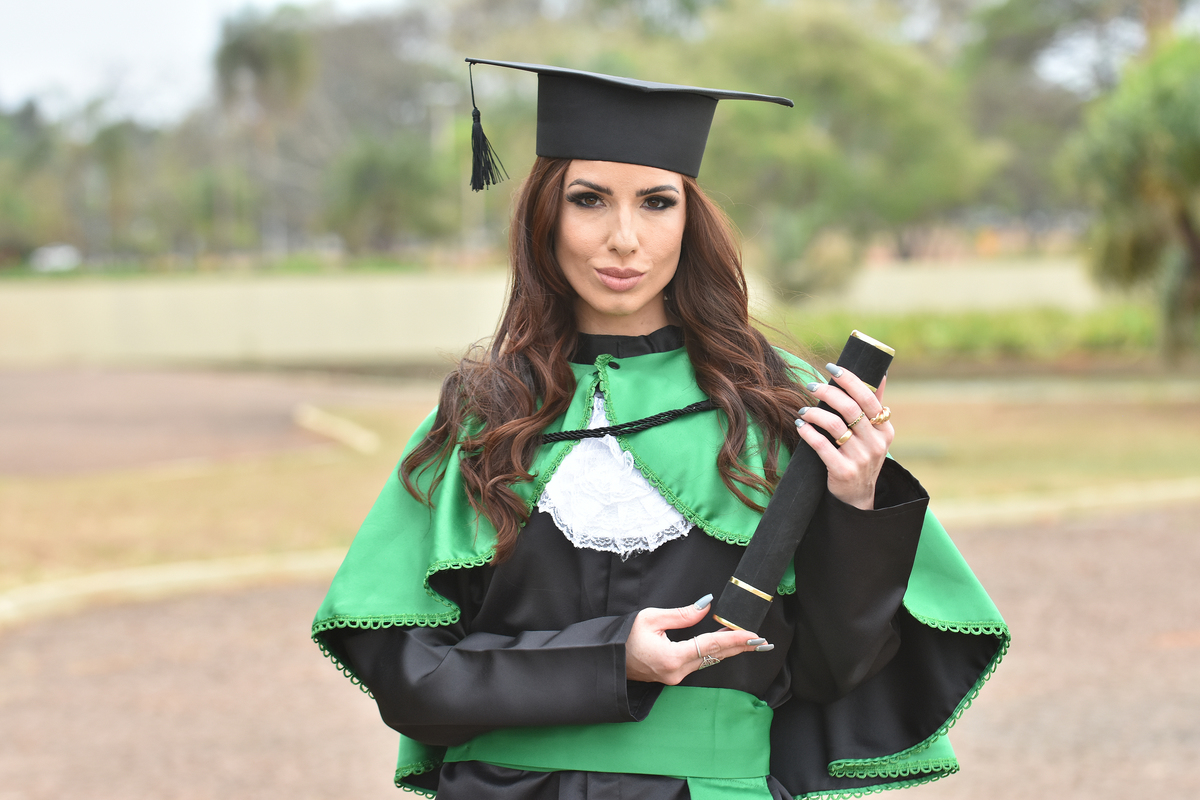 Fotos de formada com Beca