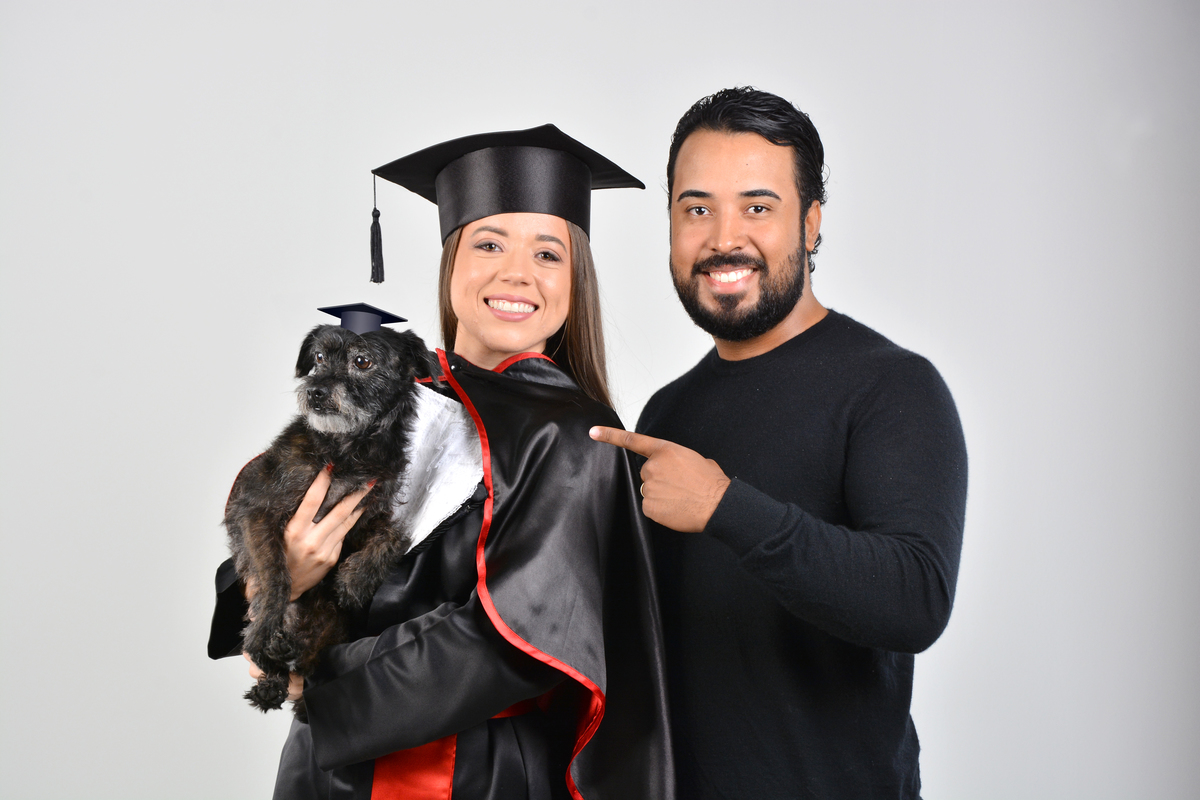 Fotos com beca de formatura