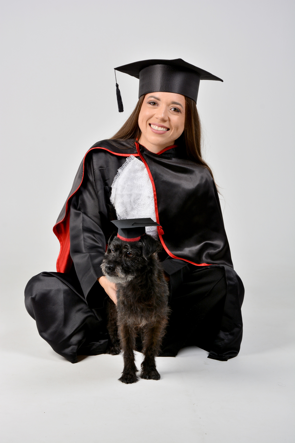 Ensaio fotográfico de formatura com pet