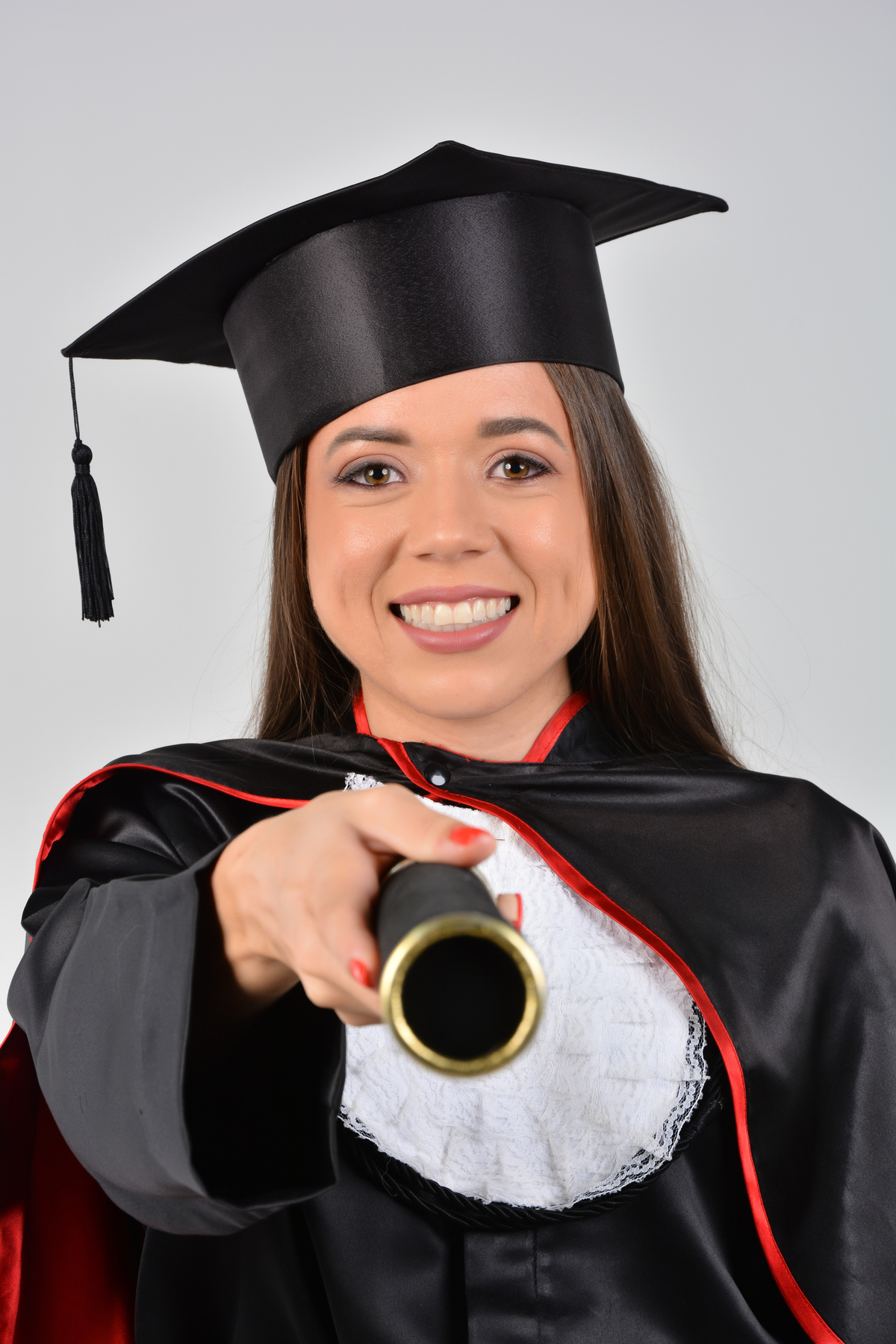 fotos de formadas em estúdio