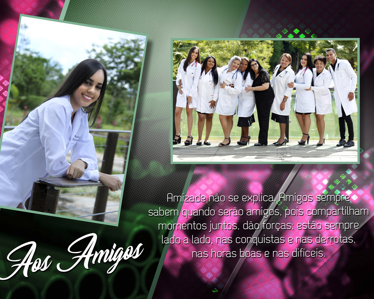 Formatura de técnico em enfermagem