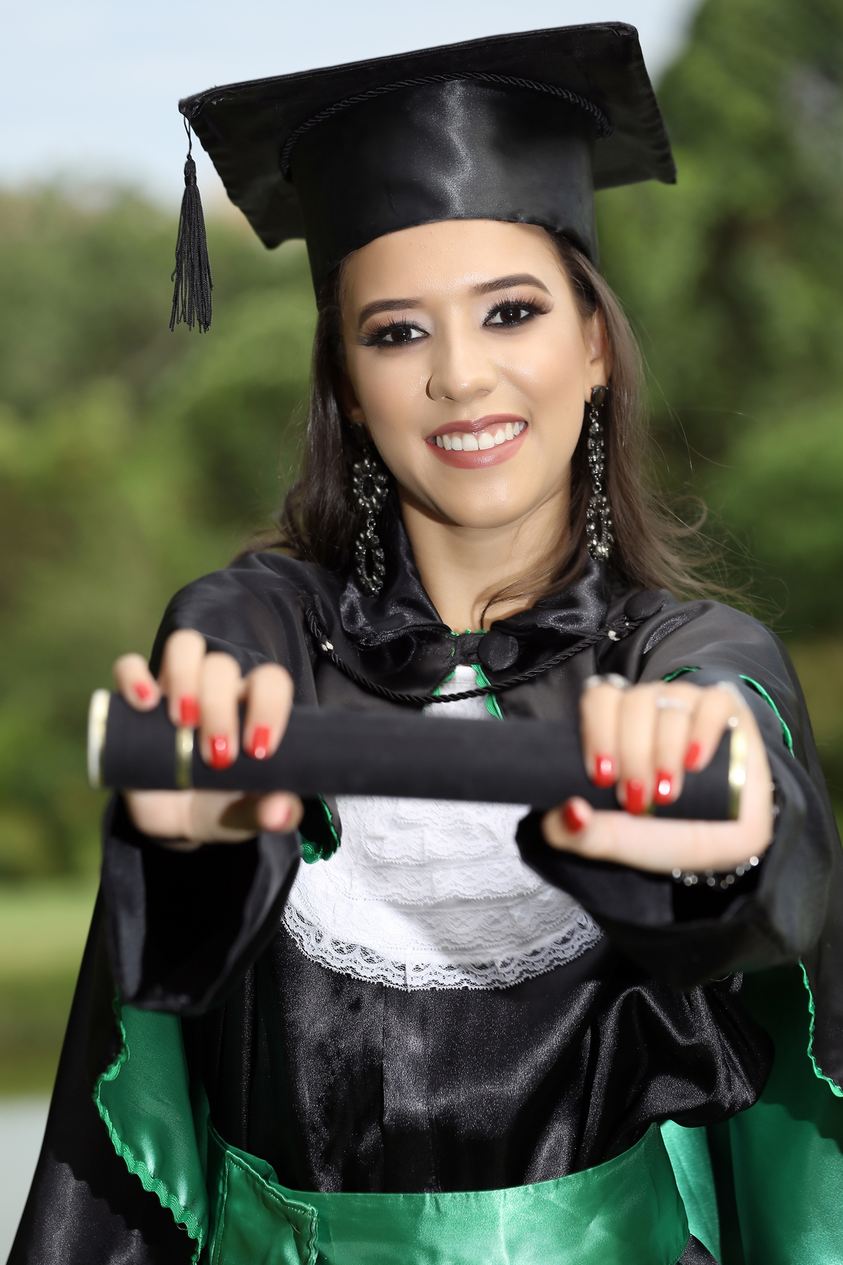 Fotógrafos profissionais em formatura