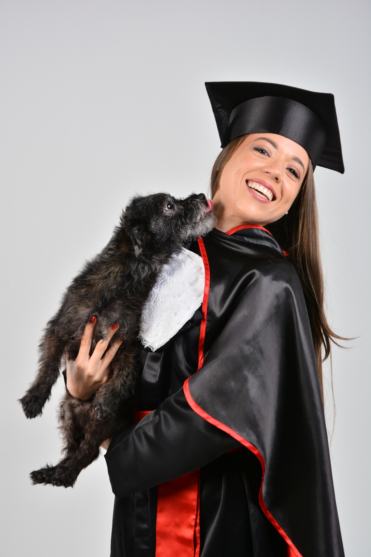 Fotos de formatura com Pet