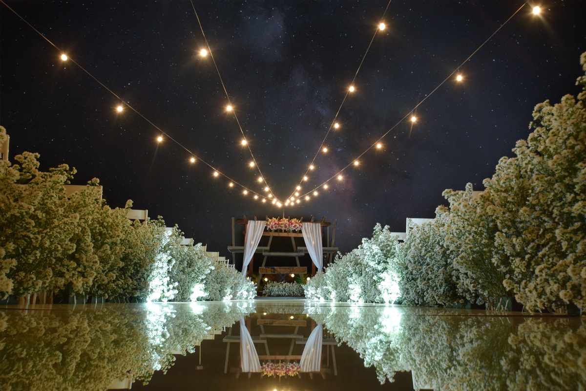 Passarela de Espelho no Cerrado Palace