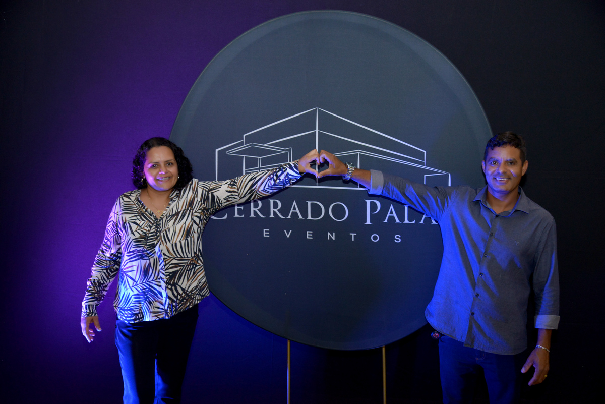Proprietários do salão de festas Cerrado Palace