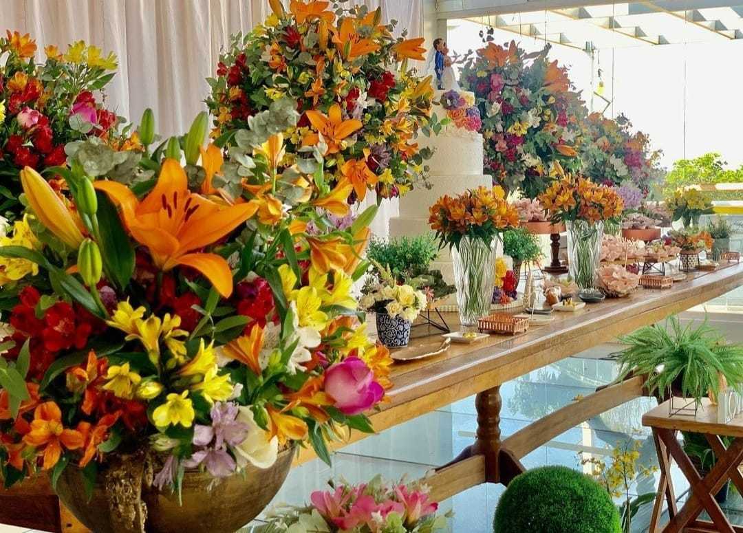 Decoração de Casamento no salão Cerrado Palace