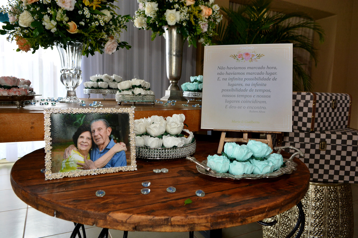 Decoração de festa no Espaço Bambu Eventos