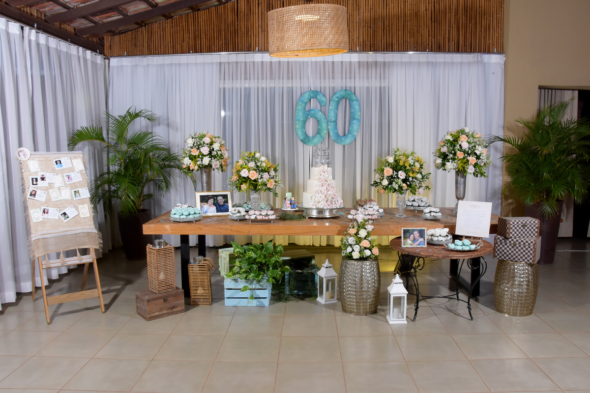 Mesa de Bolo No Espaço Bambu Eventos