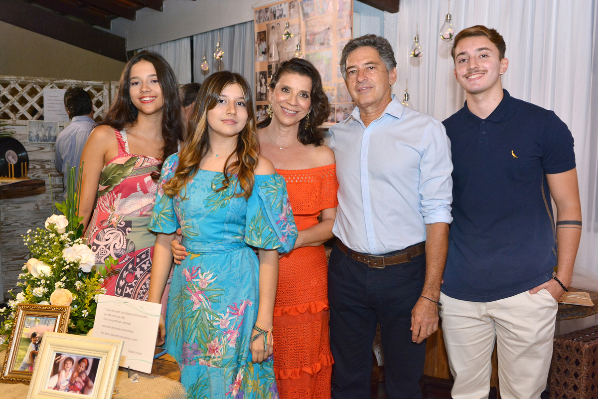 Confraternização de família em Brasília