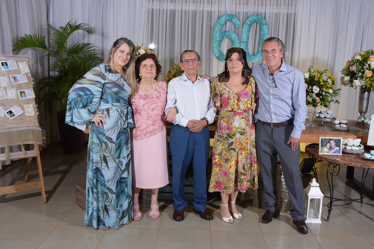 festa de 60anos de casados bodas de Diamante