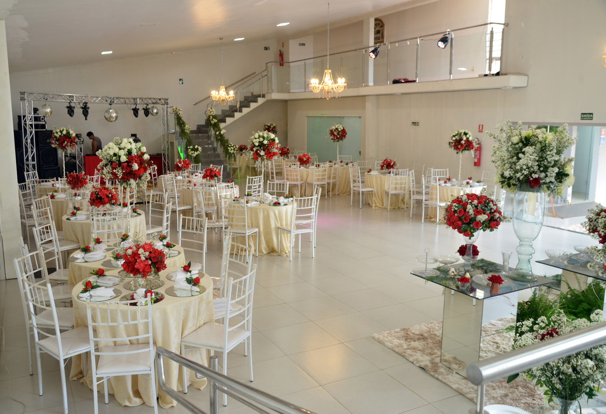 Decoração de Casamento no Espaço Jardins Aguas Lindas Go