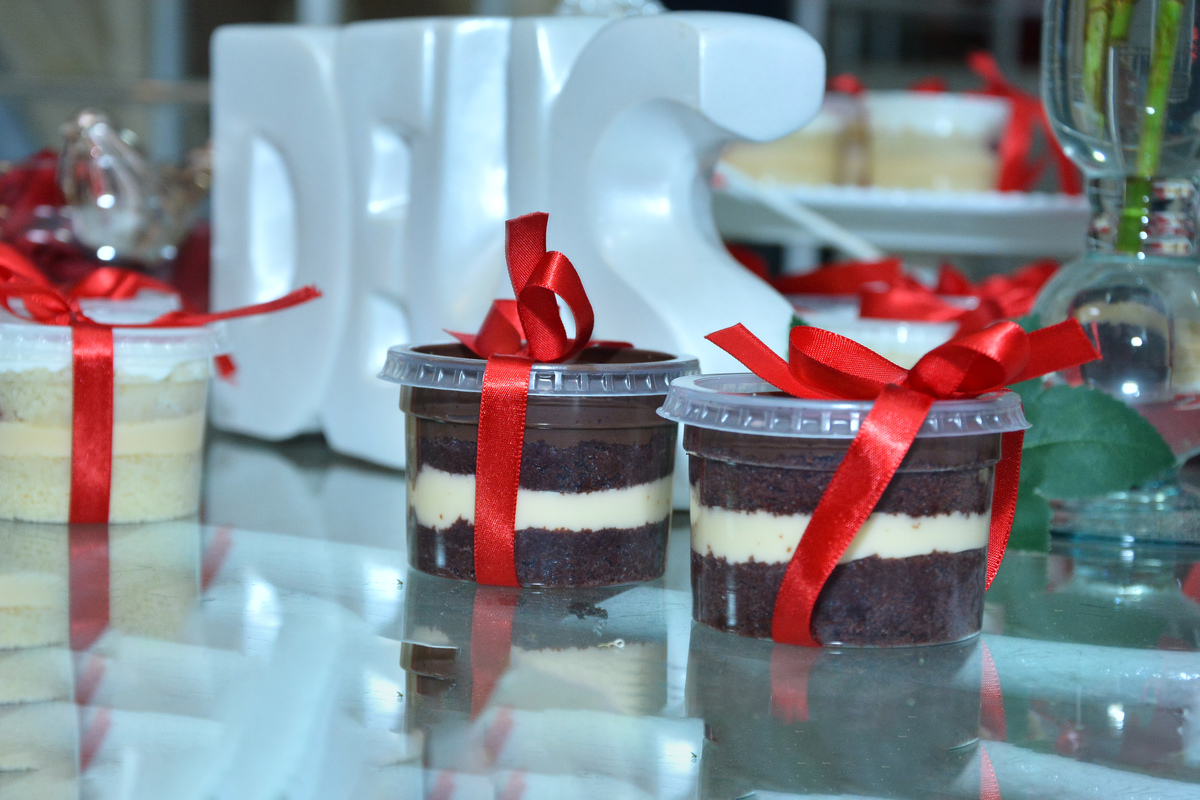 Bolinhos de Pote para Casamento