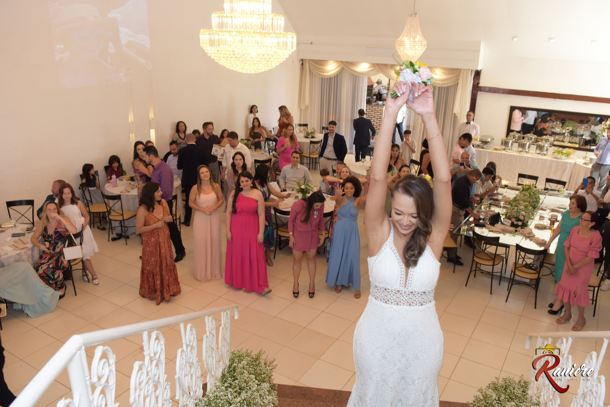 Casamento no salão de festas Mirante Eventos