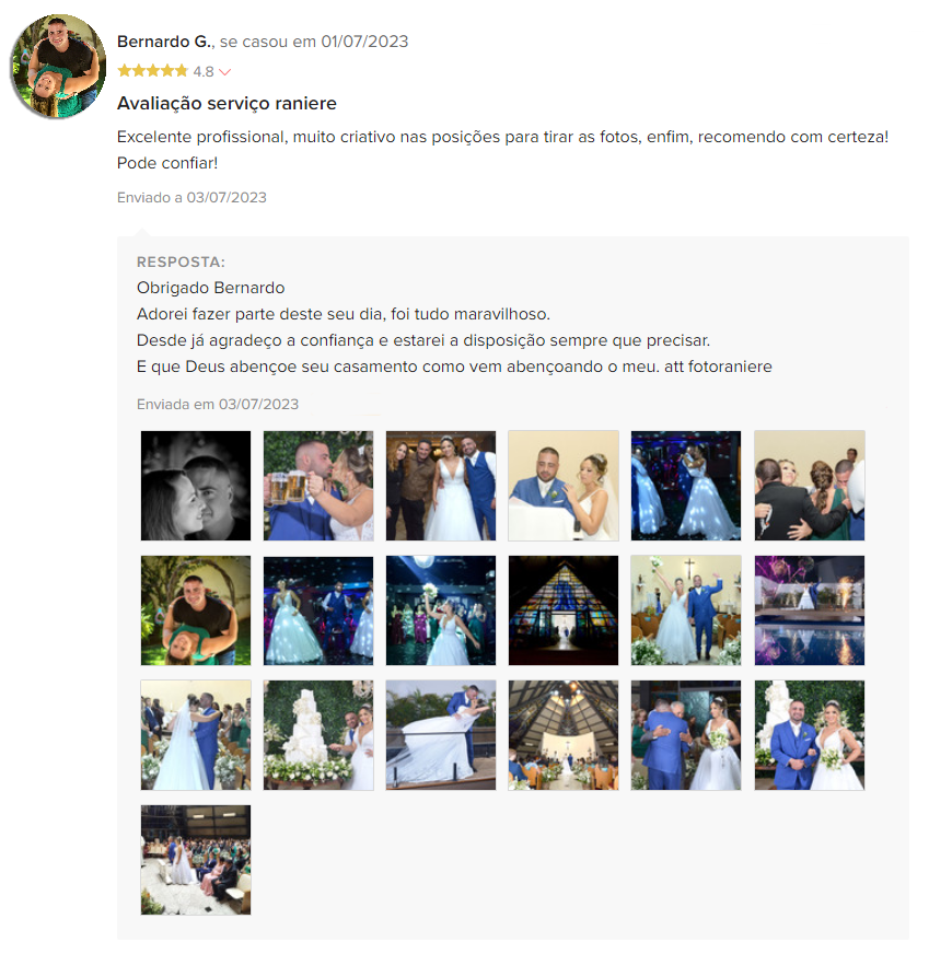 Depoimento sobre o fotografo Raniere Pedroza