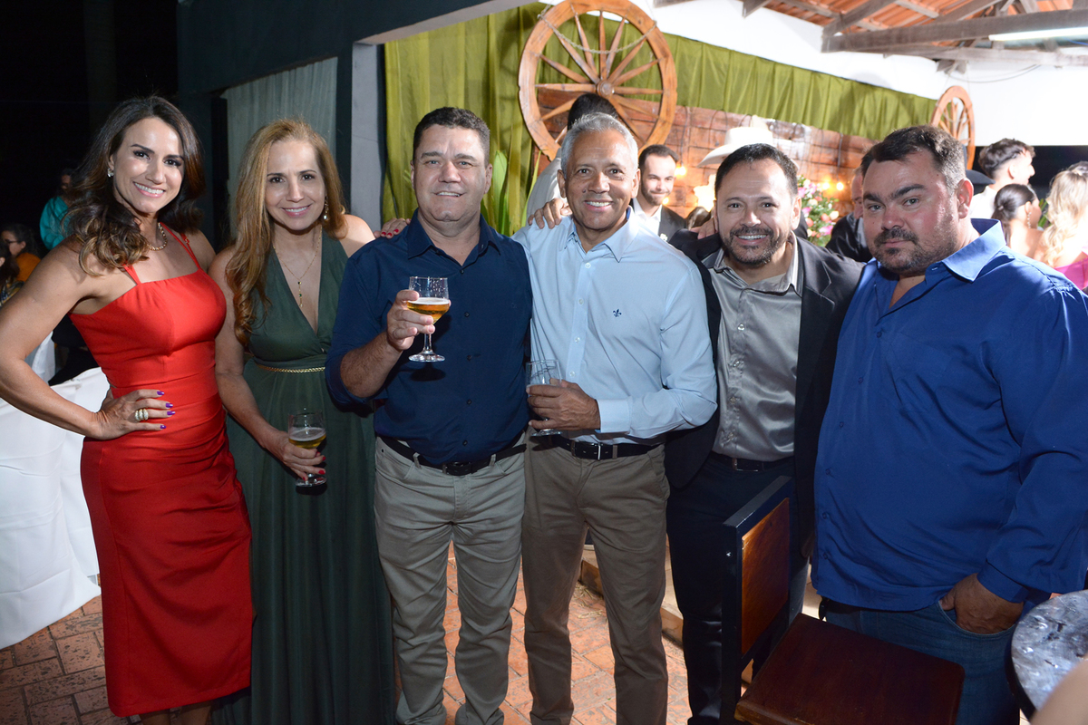 Recepção de casamento no Recanto Anjo Hit Itaberaí GO