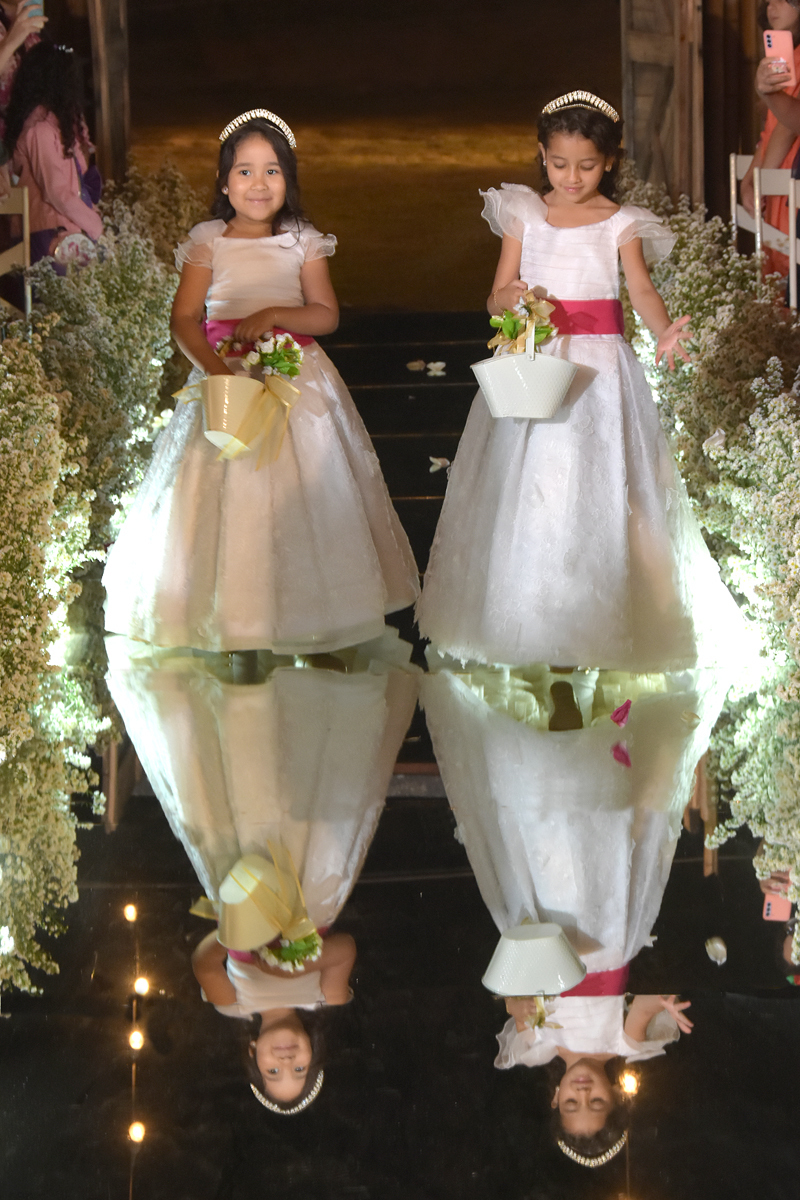 Vestidos de Daminha de casamento