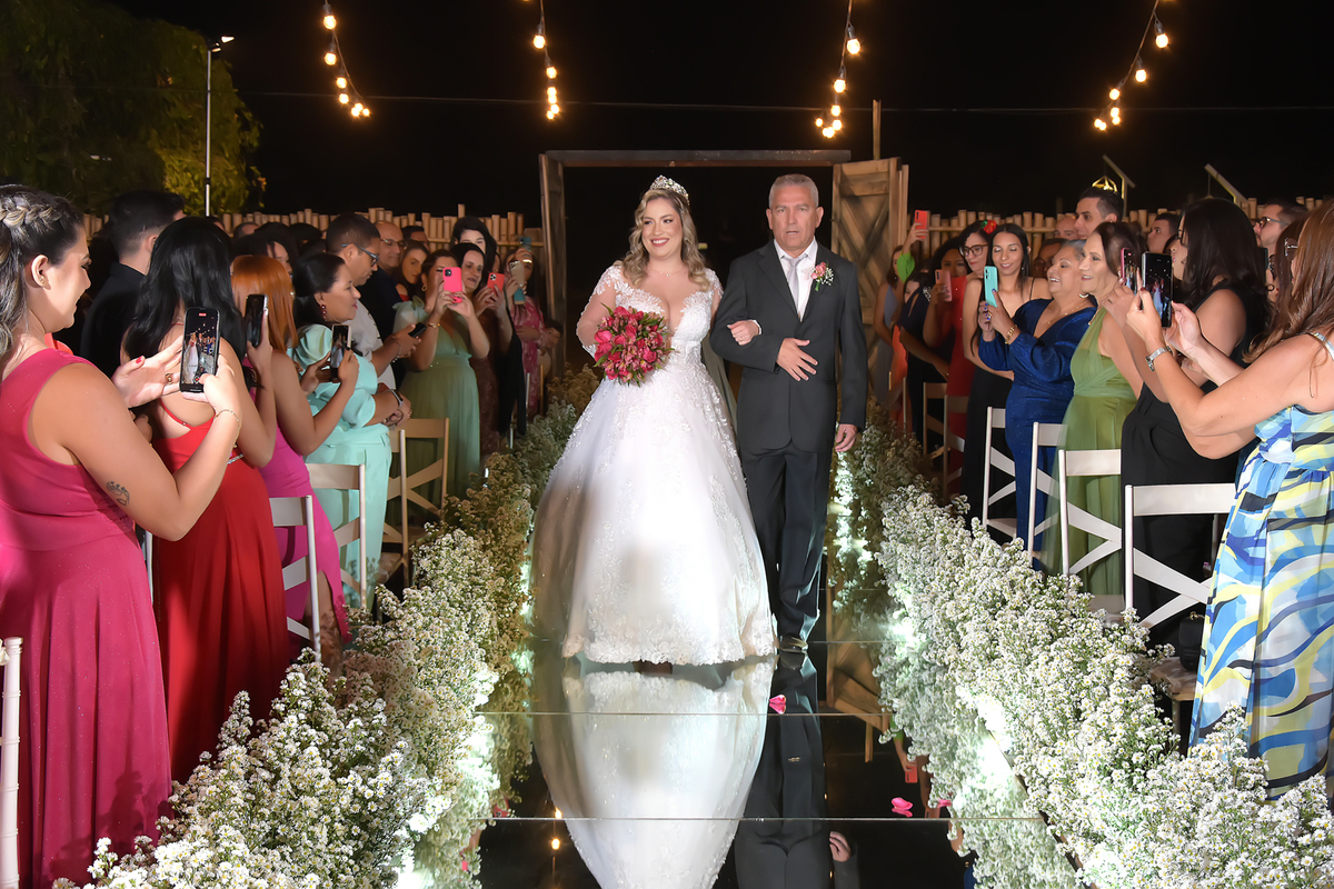 Casamento no salão de festas Cerrado Palace