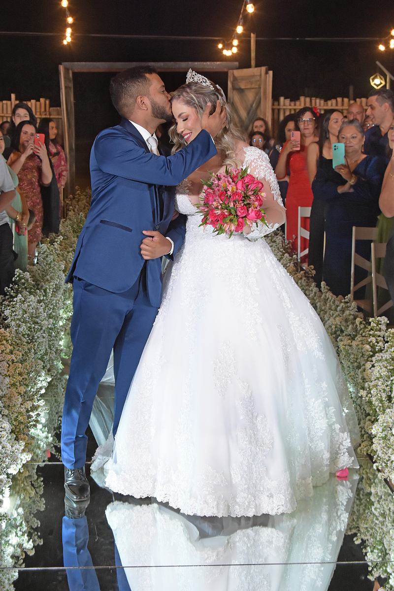 Casamento no salão de festas Cerrado Palace