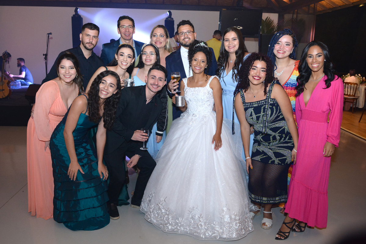 Festa de Casamento no espaço Villa Be Eventos