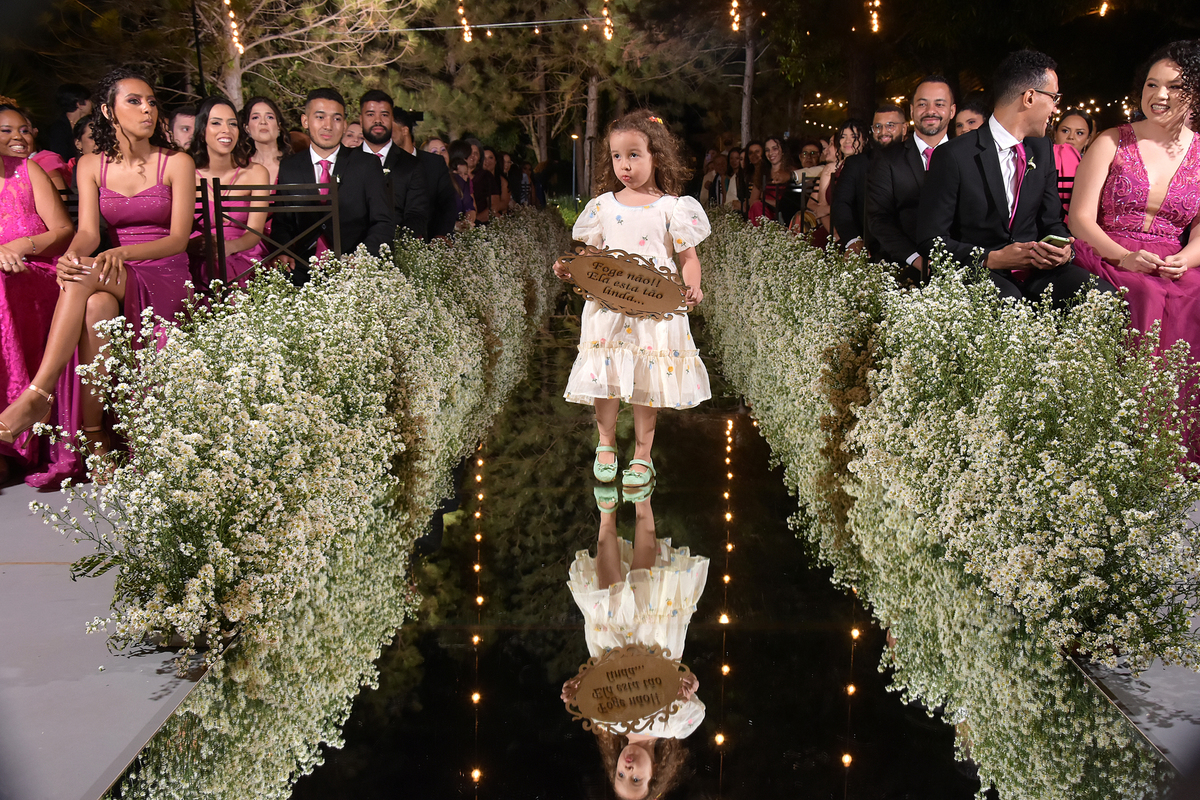 Passarela de Vidro no espaço Villa Be Eventos