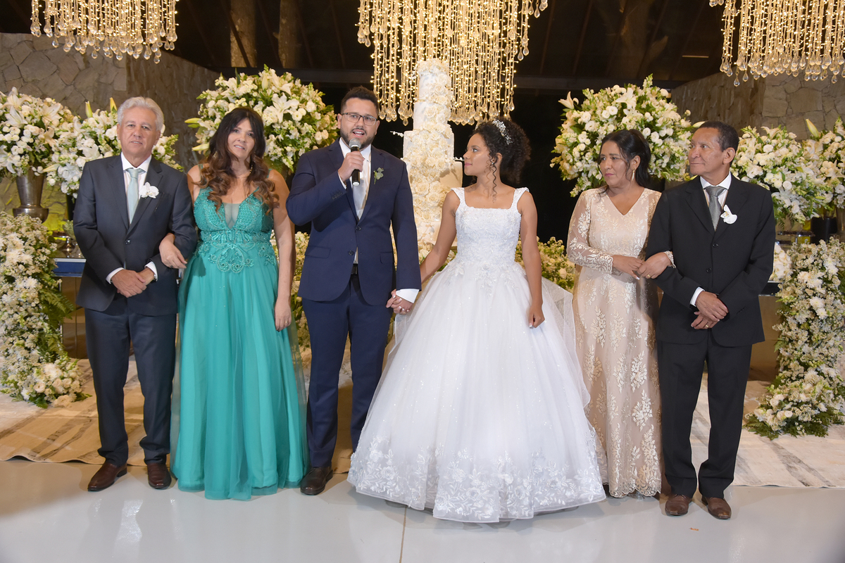 Casamento no salão de festas Villa Be Eventos