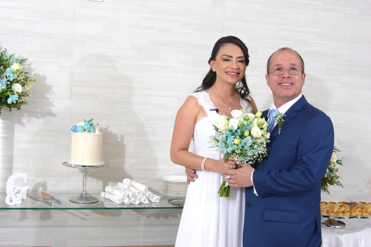 Casamento Minimalista em Casa