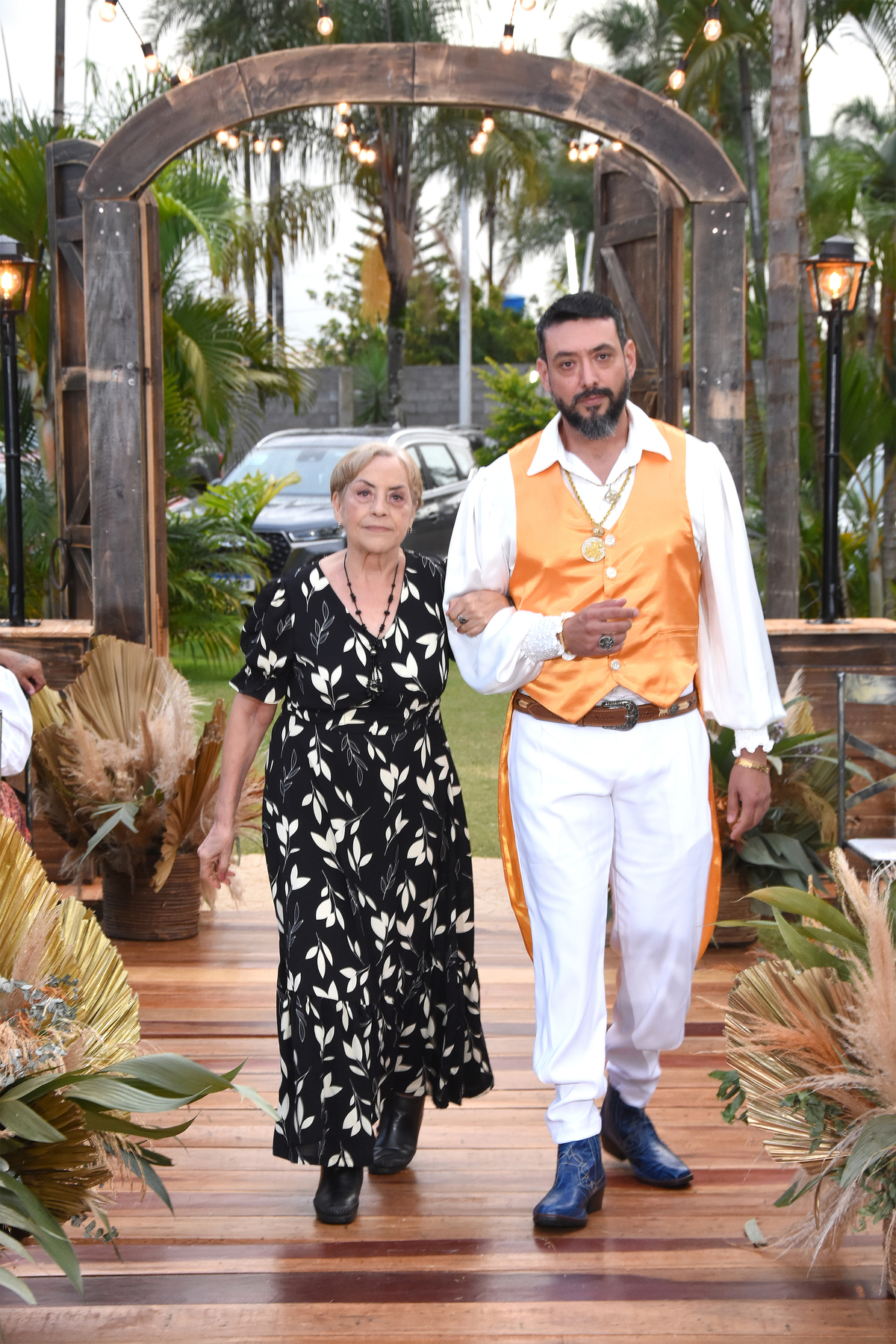 Casamento Cigano no espaço Floresta