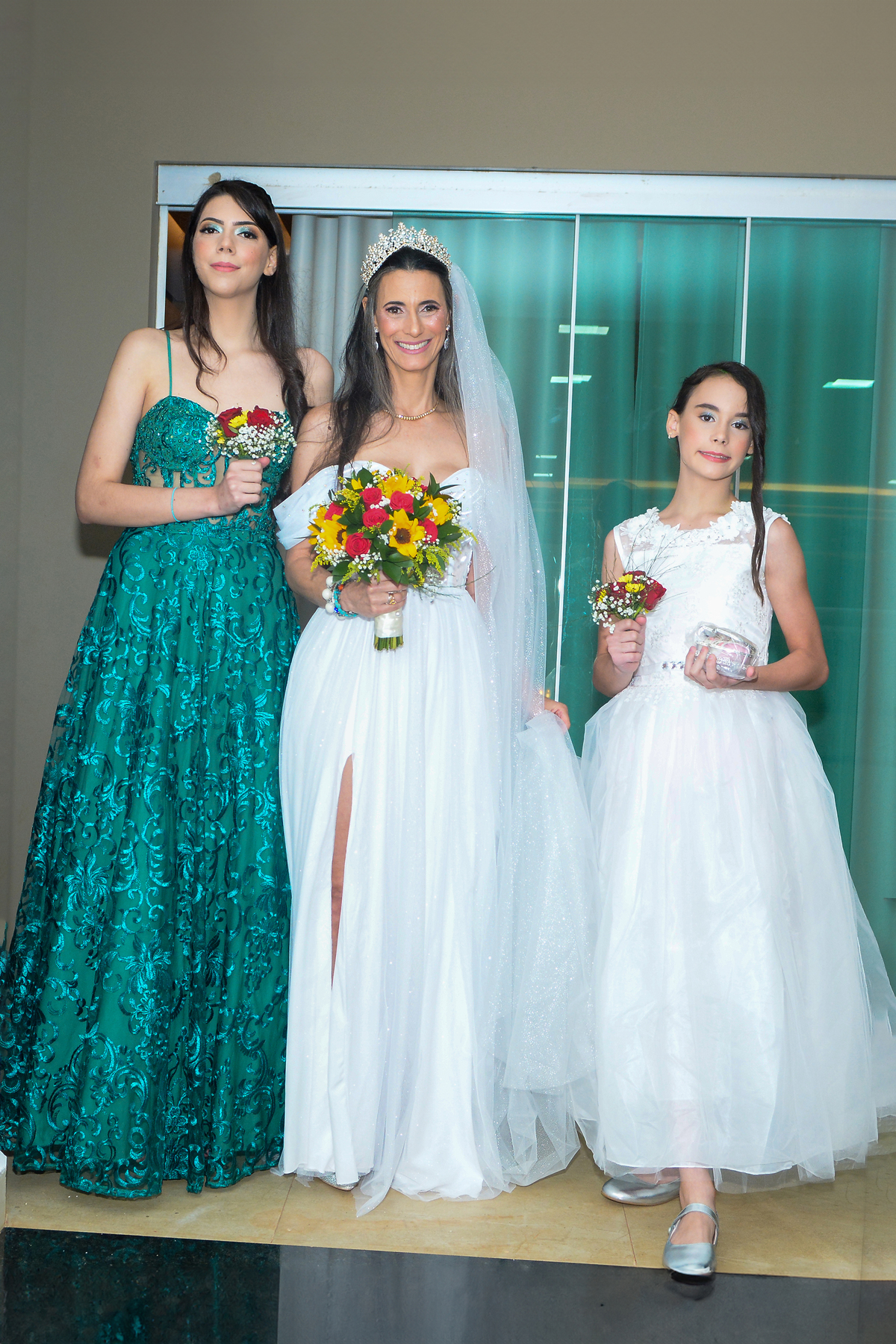 Casamento no salão de festa Espaço Floresta DF