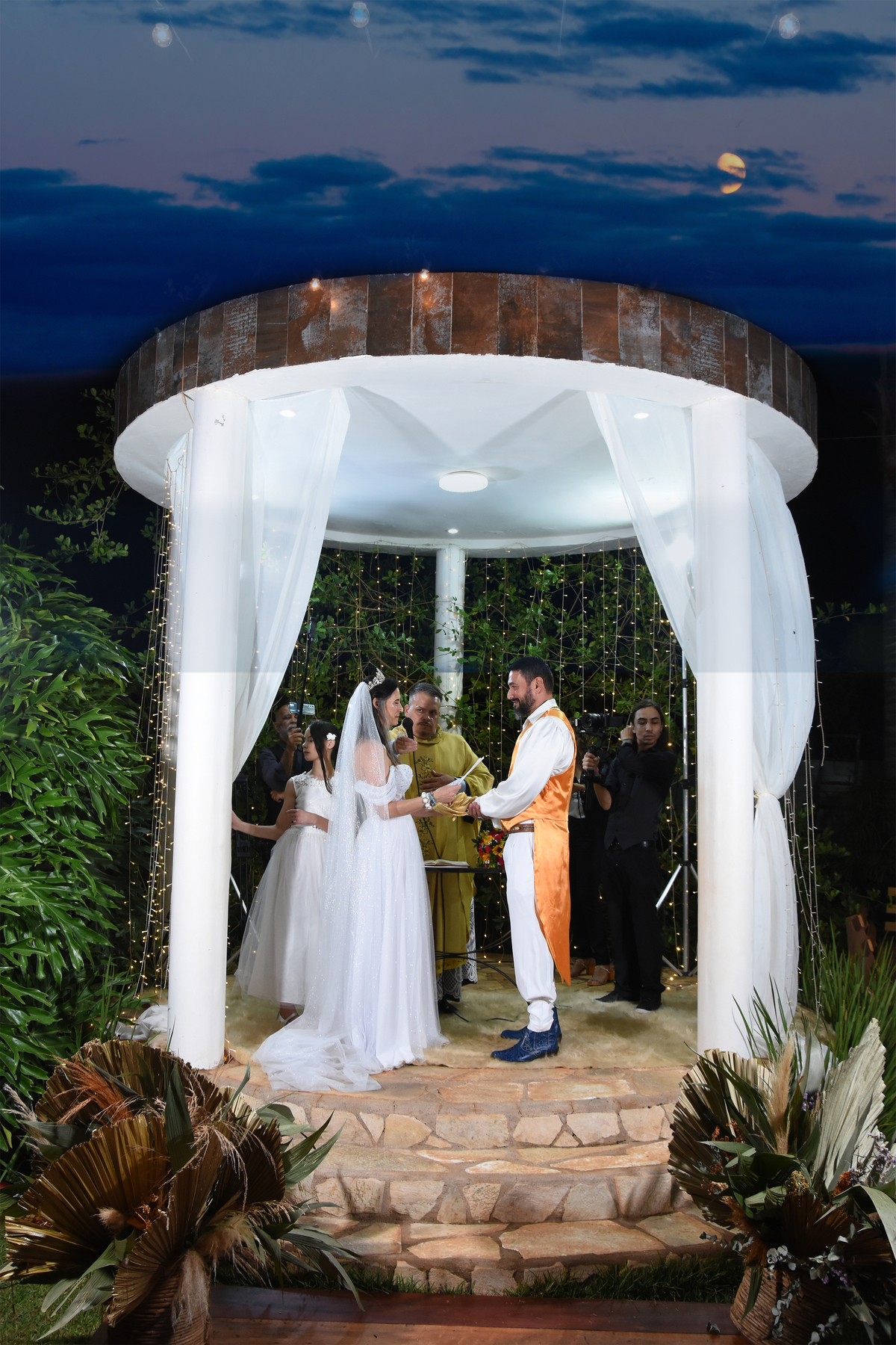 Celebração de casamento Cigano no Espaço Floresta 