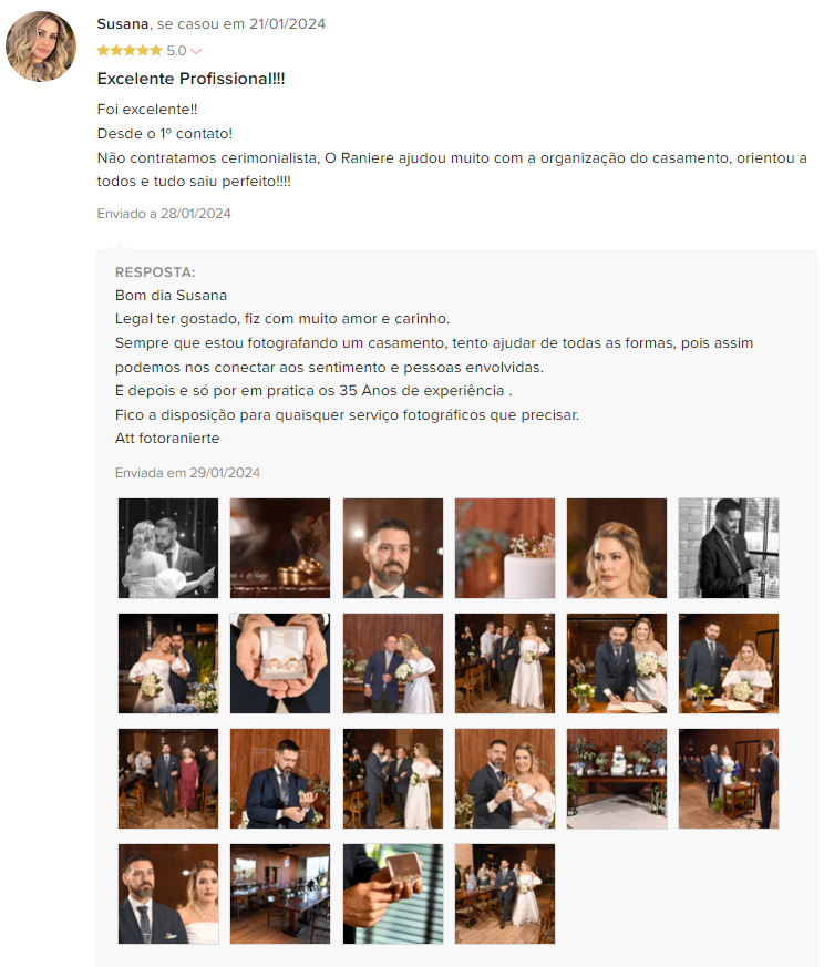 Depoimento sobre o fotografo Raniere Pedroza