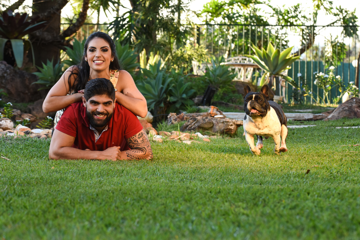 Ensaio Romântico com Pet