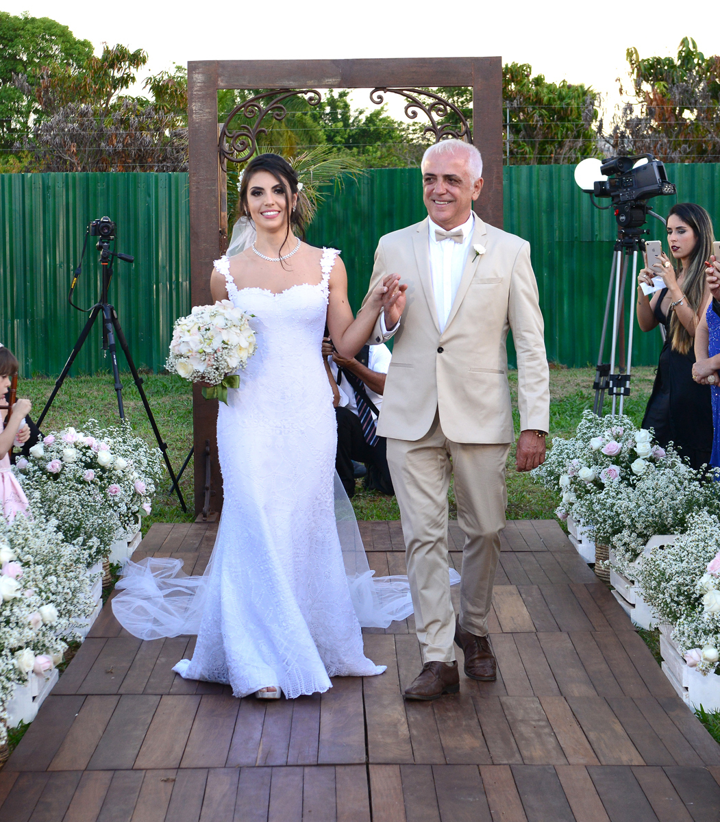Vestido de noiva para o dia