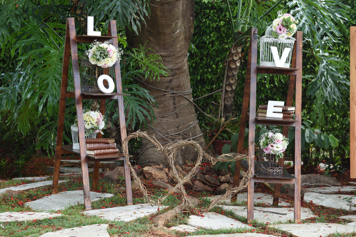 Decoração rustica de Casamento