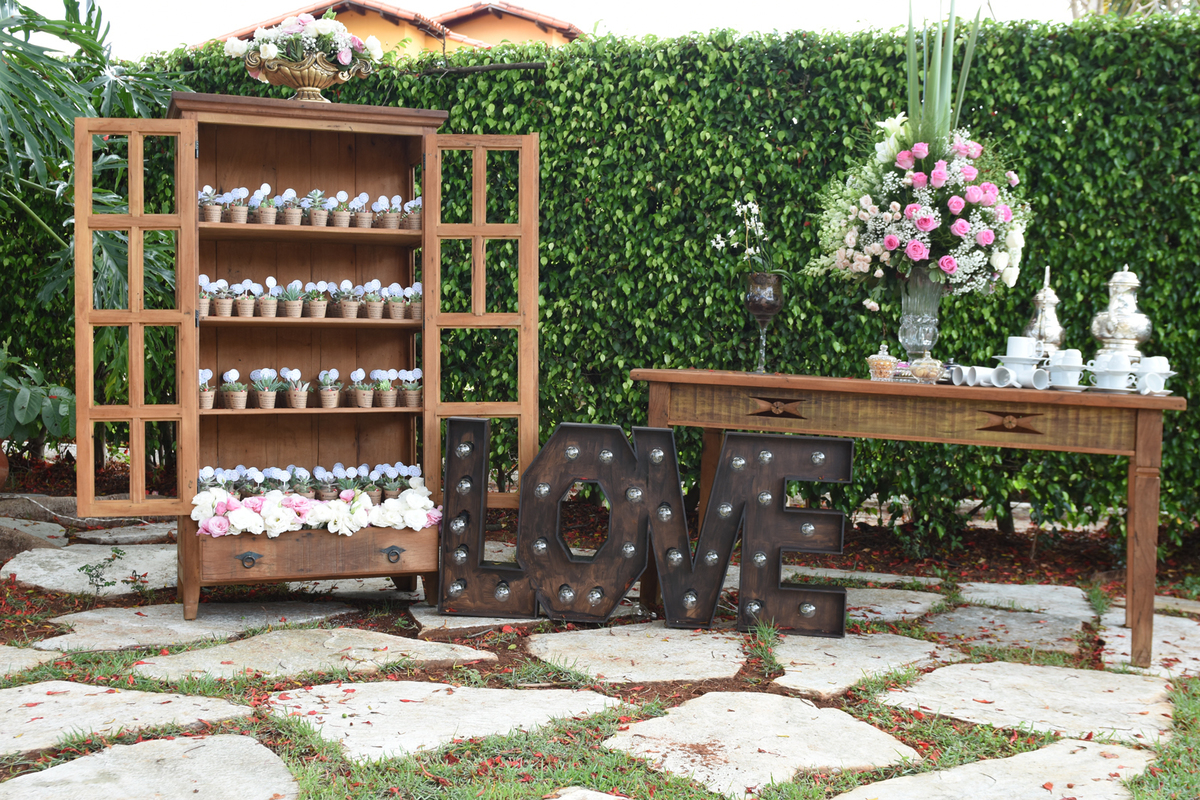 Decoração de Casamento Rustica