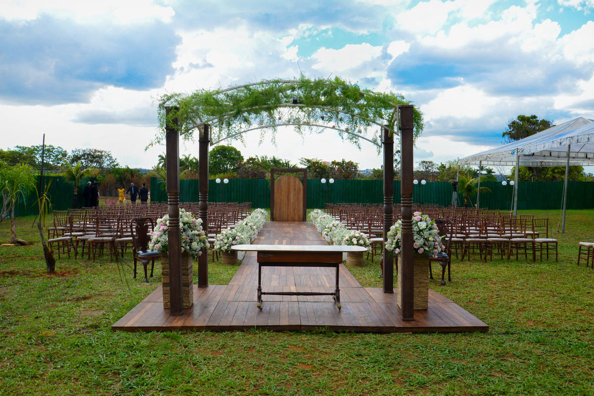 Decoração de casamento Camila flores