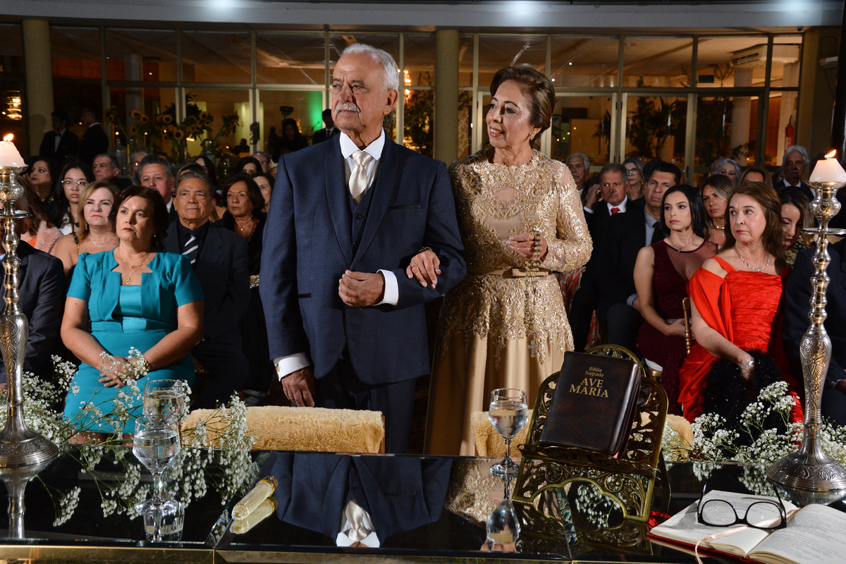 Bodas de ouro no salão de festas Porto Vitoria