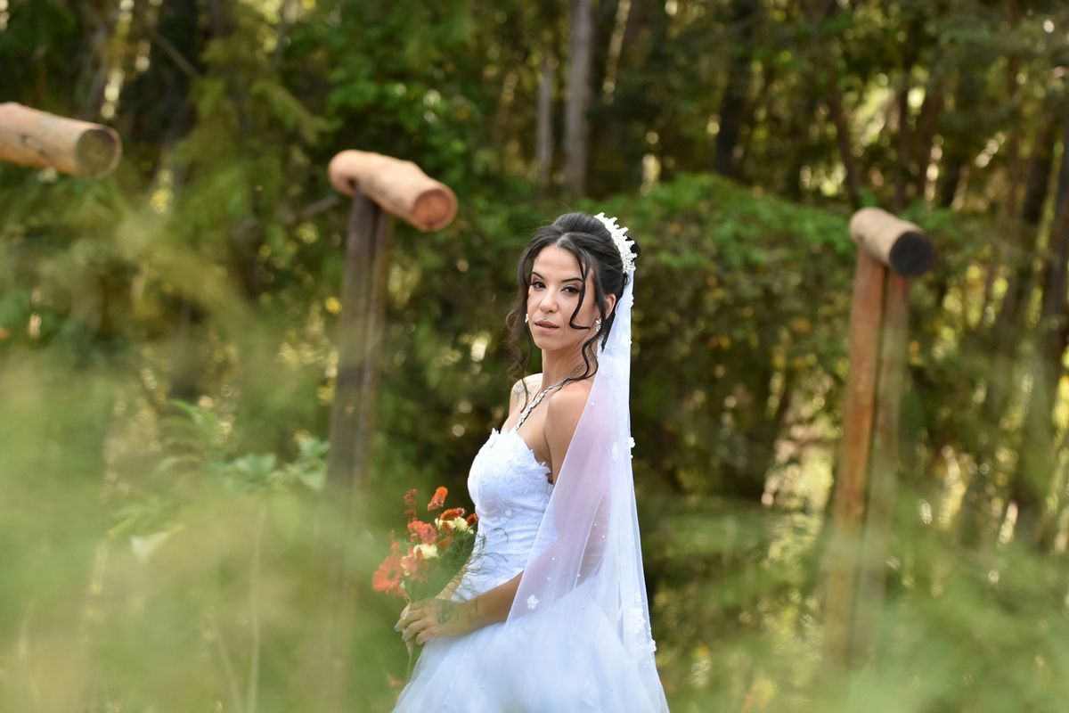 Ensaio fotográfico de Noiva 