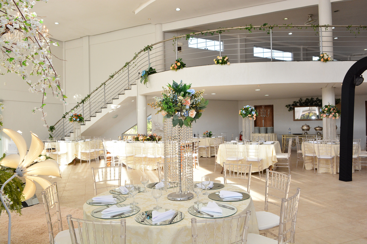 Decoração no Espaço dos Leões